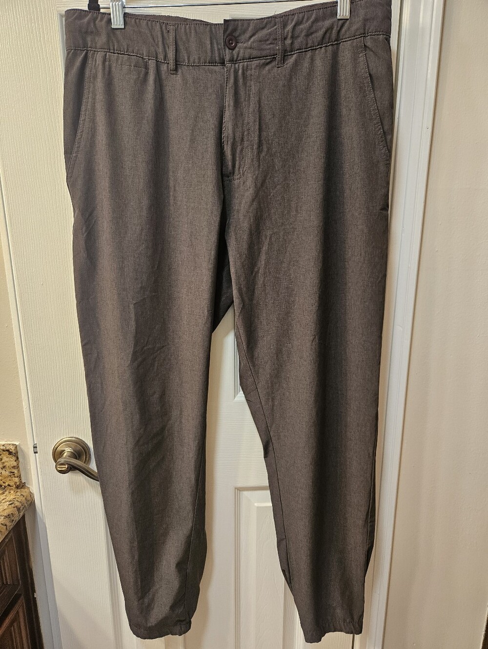 Men's Brown Dress Pants – Tailored Straight Leg